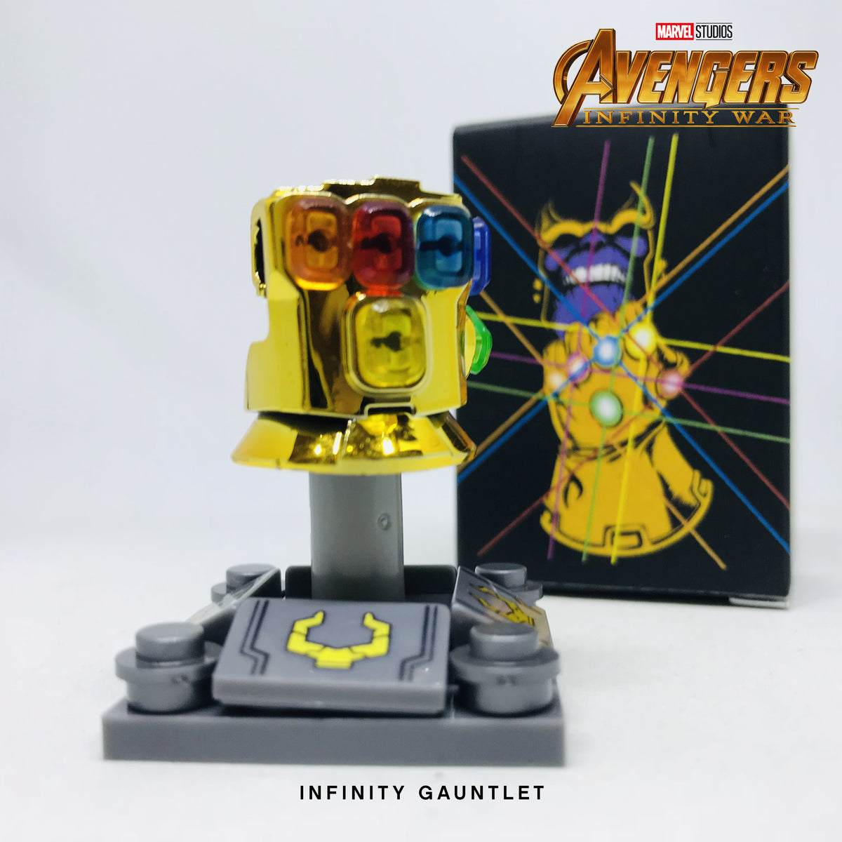 Thanos Minifigure Thanos Glove Lego Custom Lego Infinity War