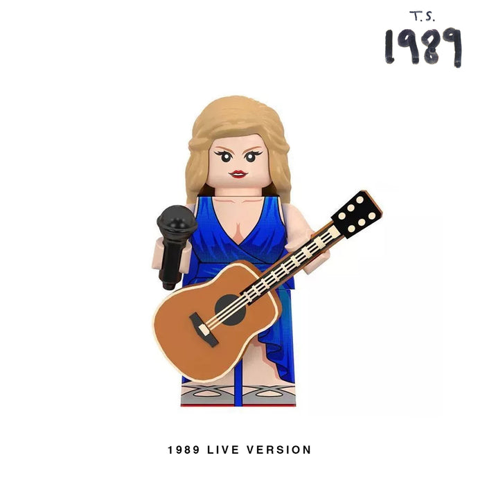 Taylor Swift (1989 Live Concert) Custom Minifigure