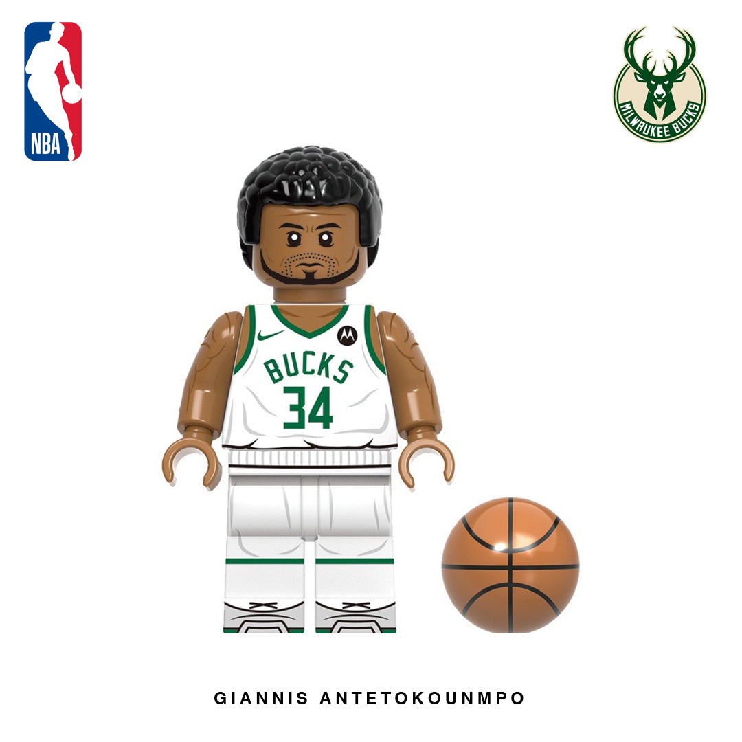 Giannis Antetokounmpo Custom Minifigure – Brick This Now