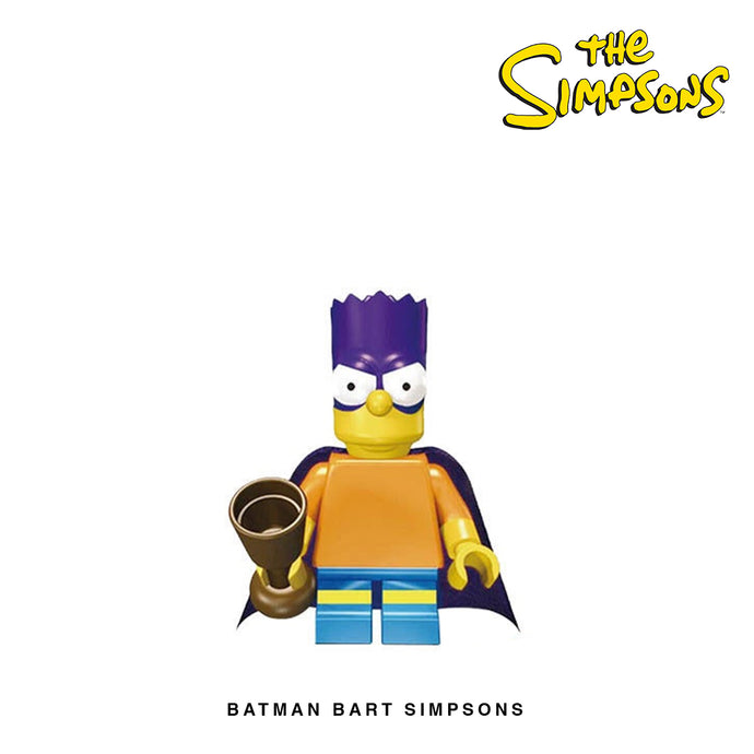 Batman Bart Simpsons Custom Minifigure