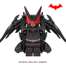 Load image into Gallery viewer, Batman (Hellsuit Armor) Custom Minifigure