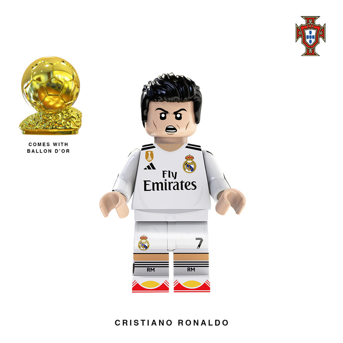 Cristiano Ronaldo (Real Madrid) Custom Minifigure