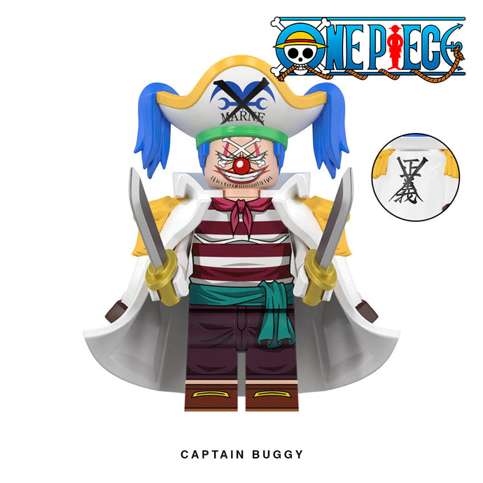 Captain Buggy Custom Minifigure