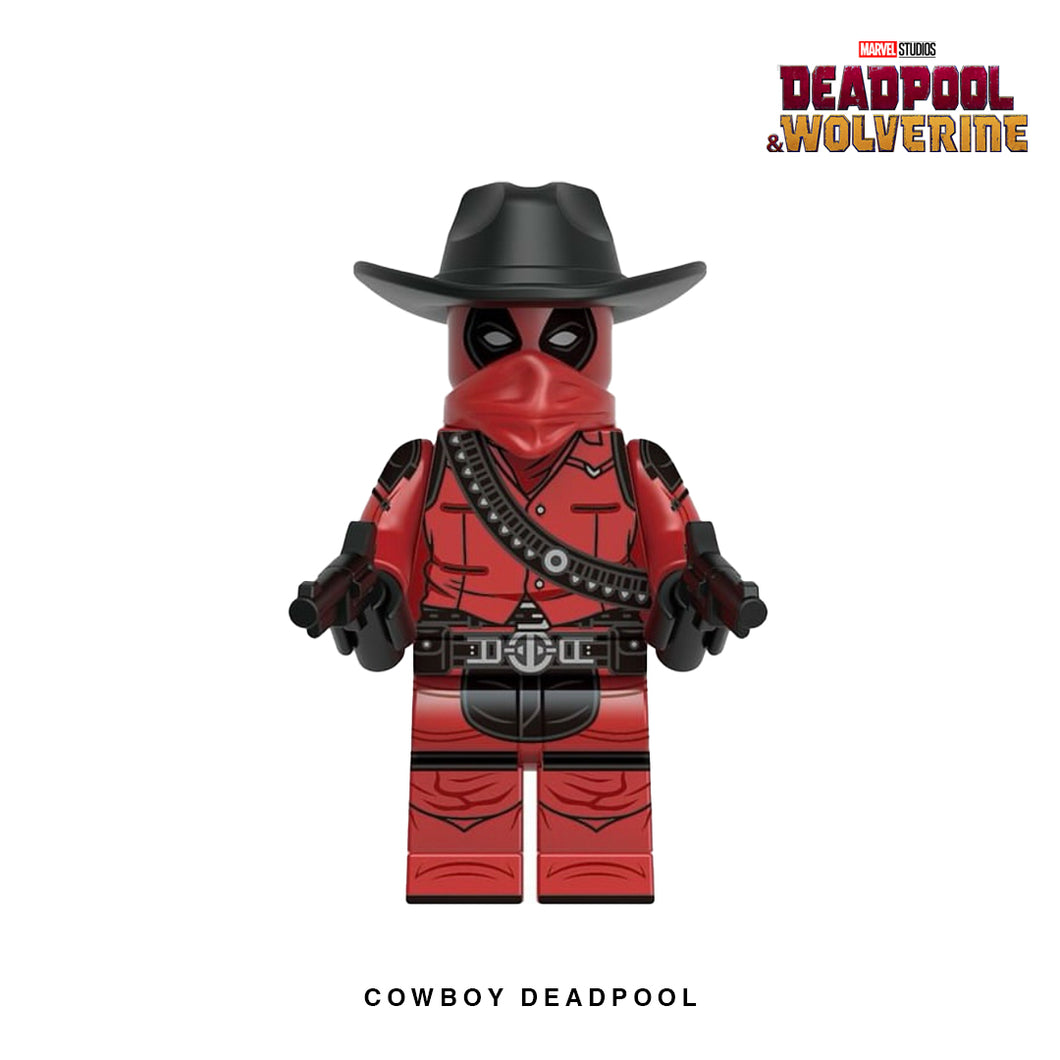 Cowboy Deadpool Custom Minifigure