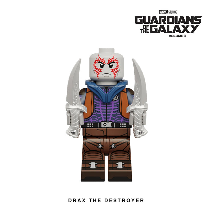 Drax The Destroyer Custom Minifigure