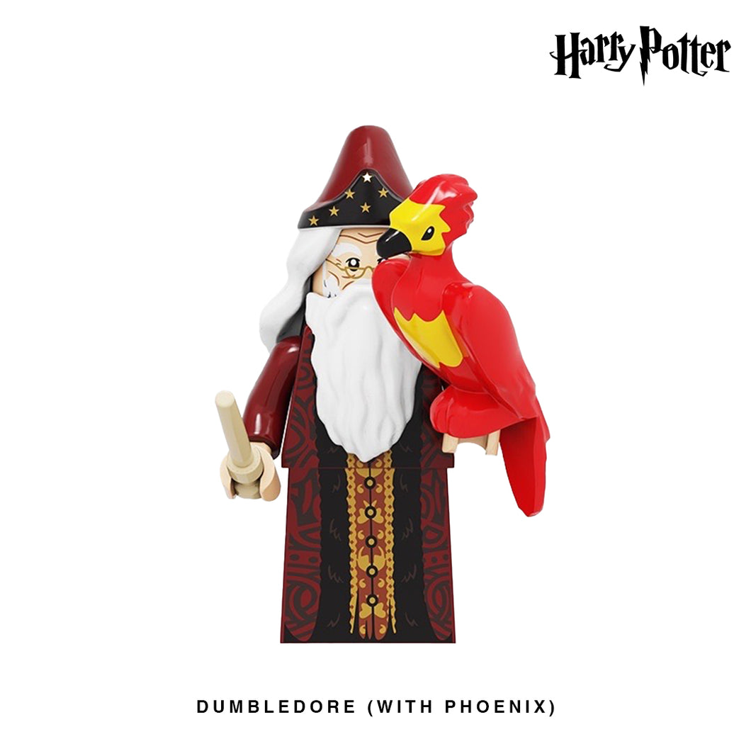 Professor Dumbledore (with Phoenix) Custom Minifigure