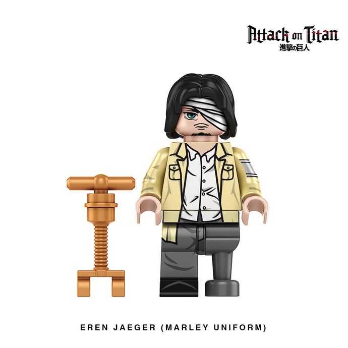 Eren Jaeger (Marley Uniform) Custom Minifigure
