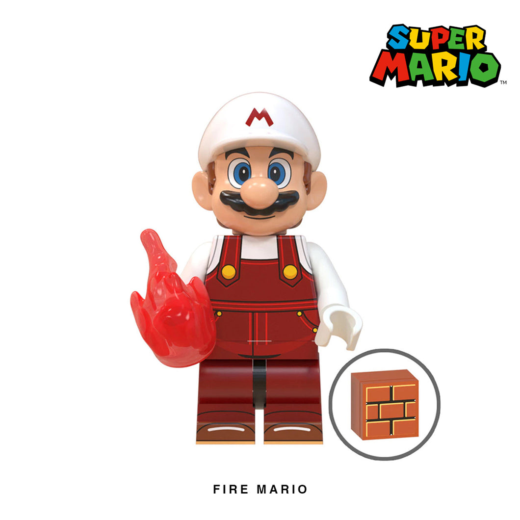 Fire Mario Custom Minifgure