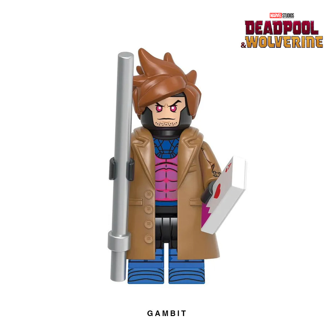 Gambit (Classic) Custom Minifigure