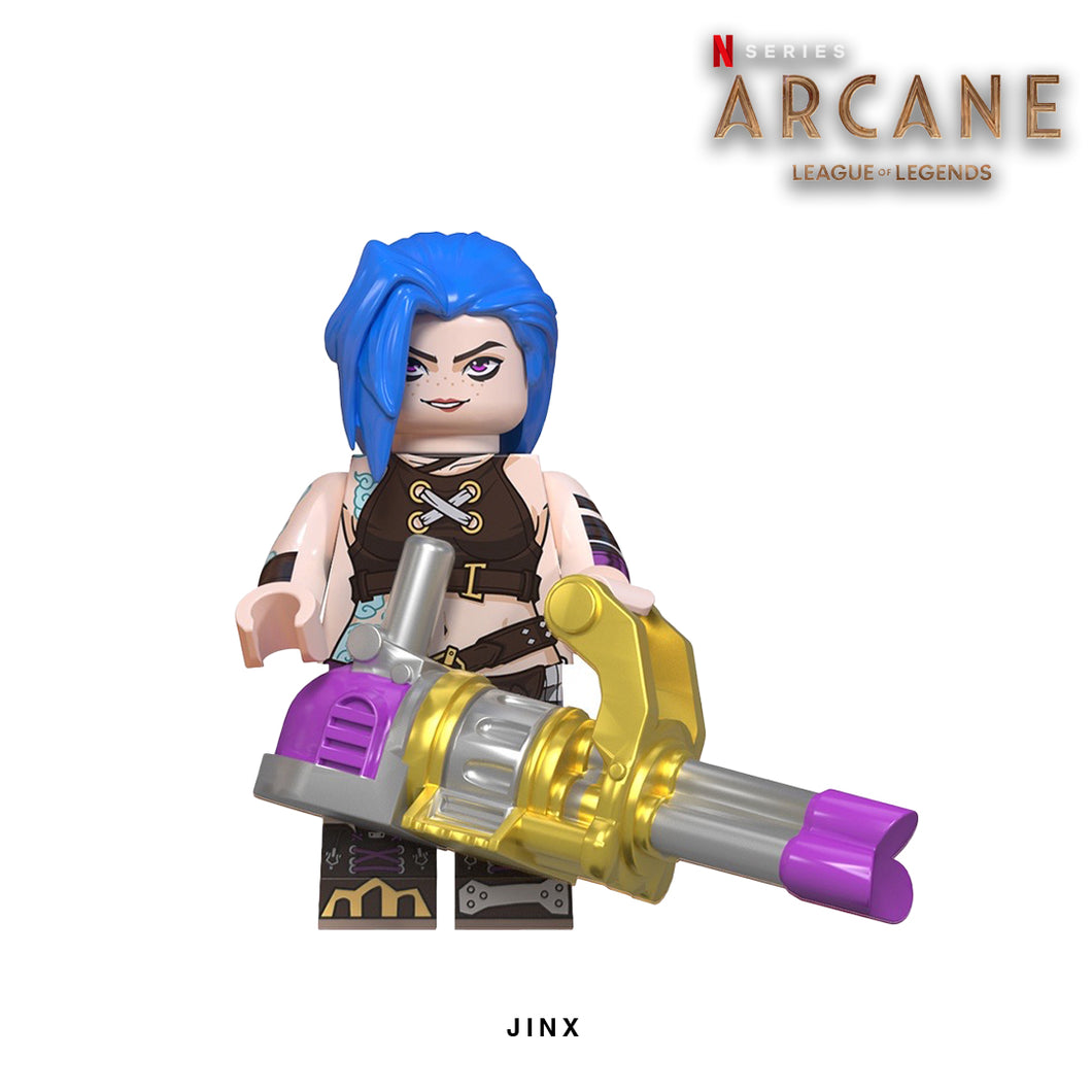 Jinx Custom Minifigure