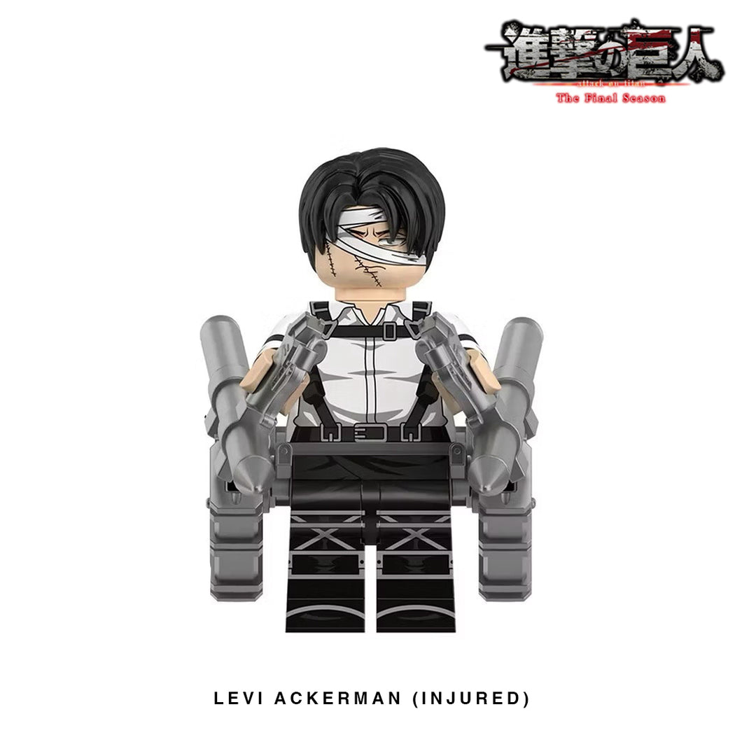 Levi Ackerman (Battle Damaged) Custom Minifigure