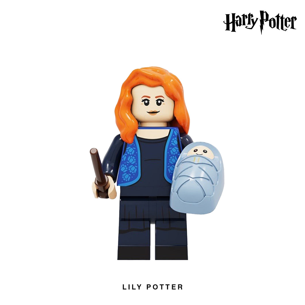 Lily Potter (with infant Harry) Custom Minifigure