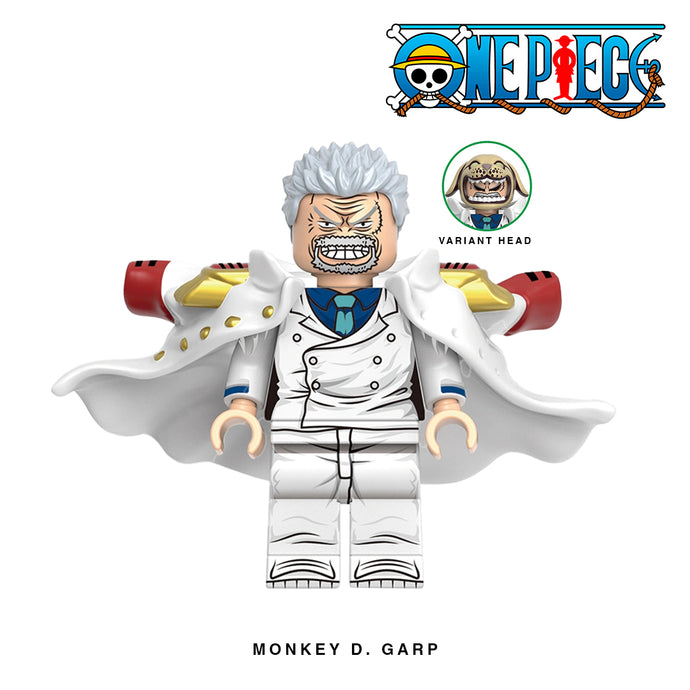 Monkey D. Garp (Marineford Arc) Custom Minifigure