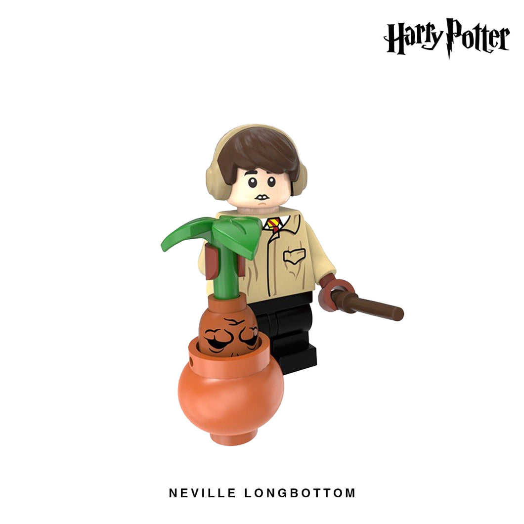 Neville Longbottom (with Mandrake) Custom Minifigure