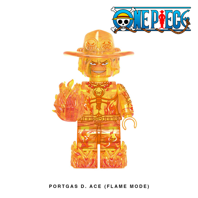 Portgas D. Ace (Flame Mode) Custom Minifigure