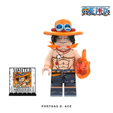 Load image into Gallery viewer, Portgas D. Ace (Variant) Custom Minifigure