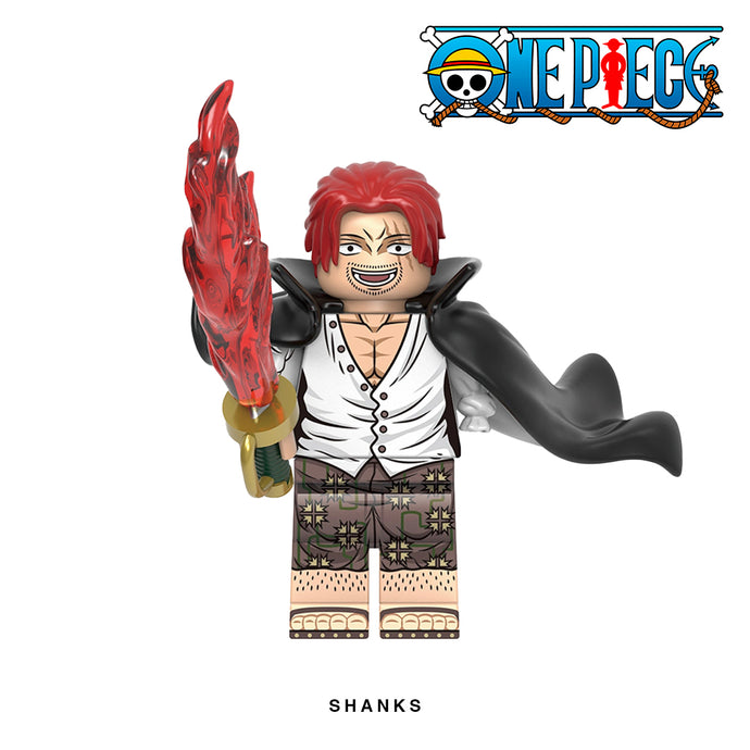 Shanks (Marineford Arc) Custom Minifigure