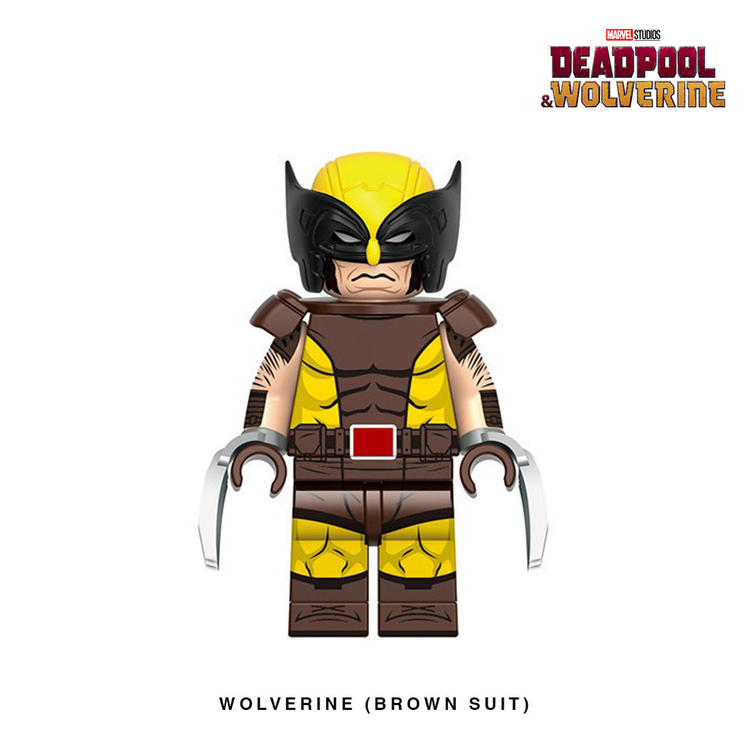 Wolverine (Brown Suit) Custom Minifigure