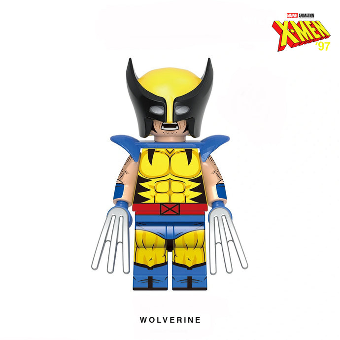 Wolverine Custom Minifigure Keychain