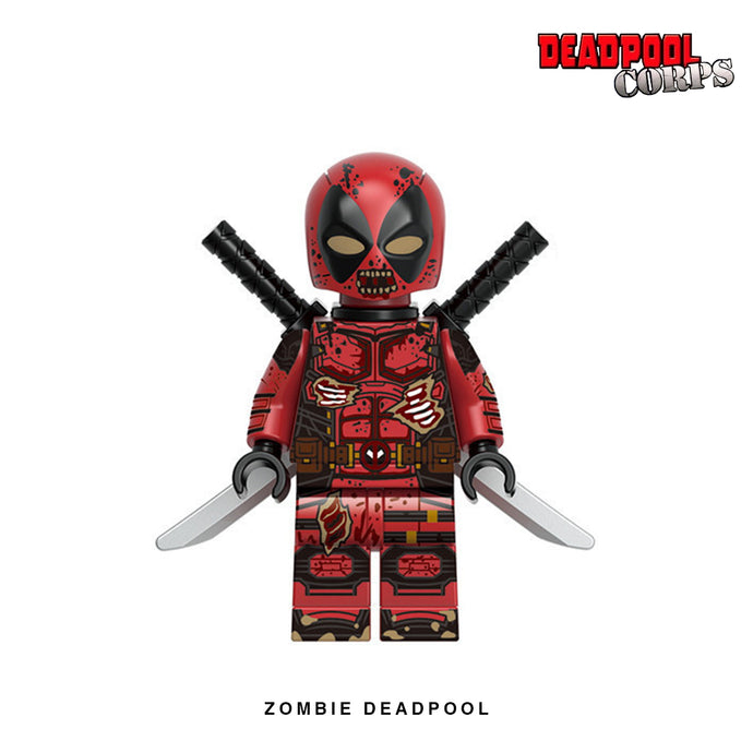 Zombie Deadpool Custom Minifigure