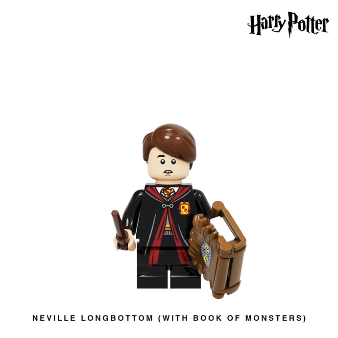 Neville Longbottom (with Book of Monsters) Custom Minifigure