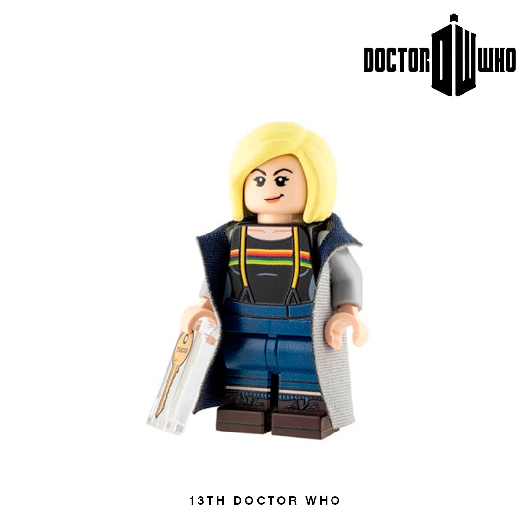 13th Doctor Custom Minifigure Keychain – Brick This Now