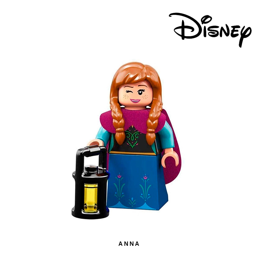 Anna Custom Minifigure Keychain