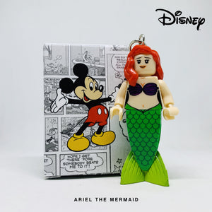 Ariel Custom Minifigure Keychain