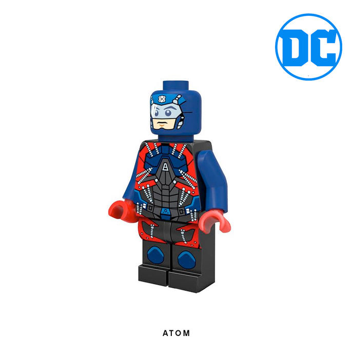 Atom (CW) Custom Minifigure Keychain