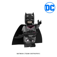 Load image into Gallery viewer, Batman (Team Entrophy) Custom Minifigure Keychain