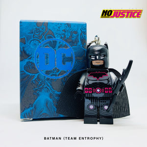 Batman (Team Entrophy) Custom Minifigure Keychain