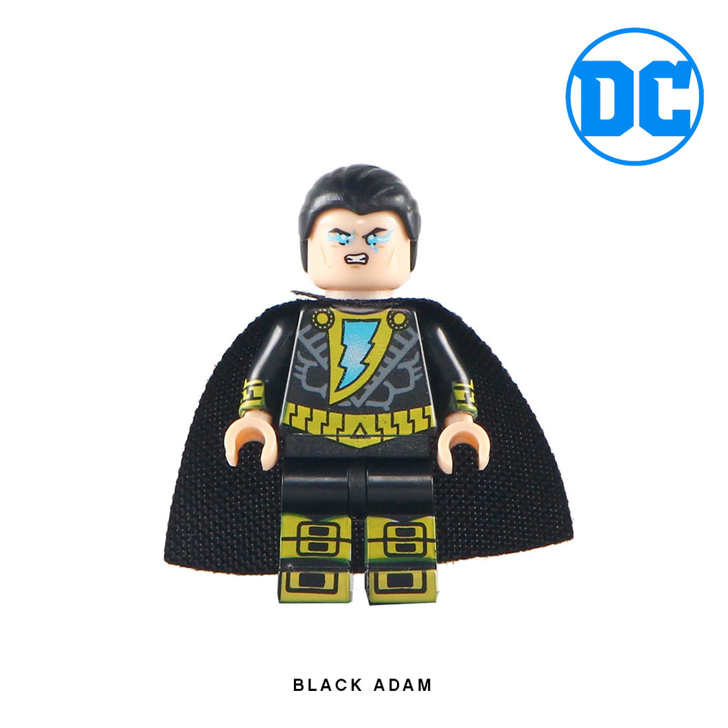 Black Adam Custom Minifigure Keychain