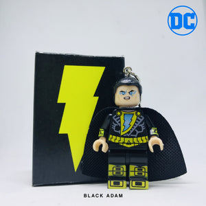 Black Adam Custom Minifigure Keychain