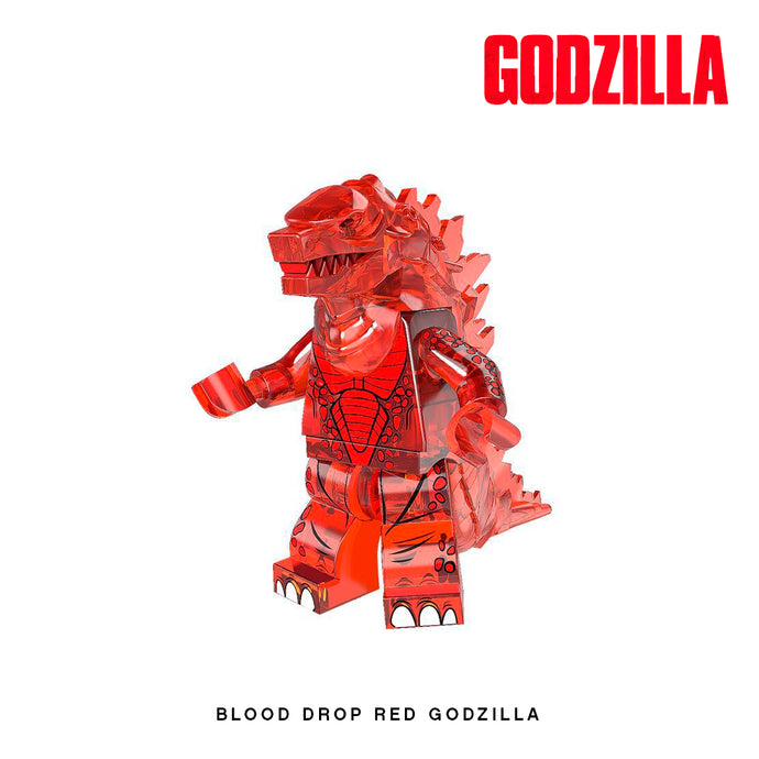 Godzilla (Red) Custom Minifigure Keychain