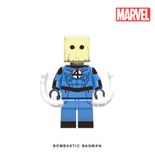 Load image into Gallery viewer, Bombastic Bagman Custom Minifigure Keychain