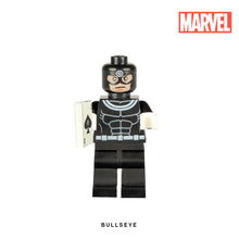 Load image into Gallery viewer, Bullseye Custom Minifigure Keychain