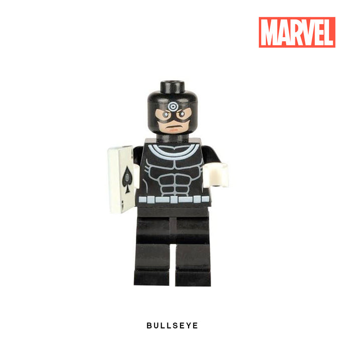 Bullseye Custom Minifigure Keychain