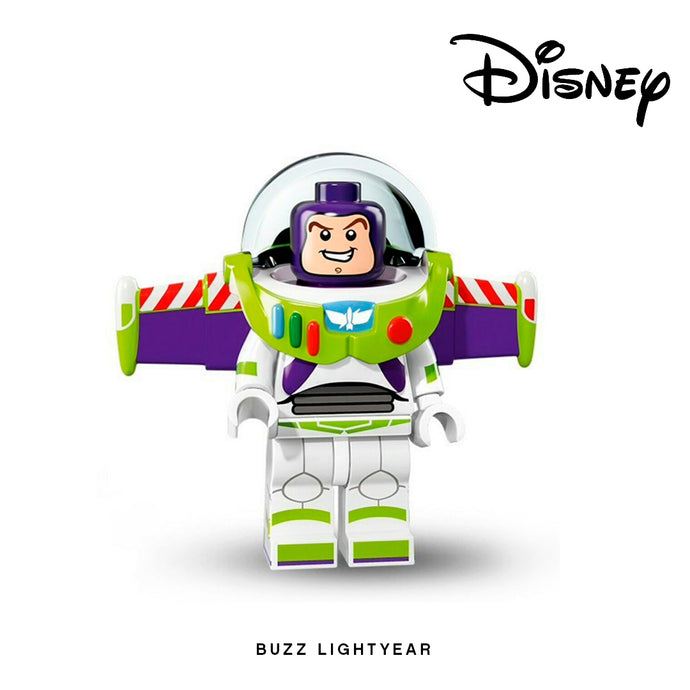 Buzz Lightyear Custom Minifigure Keychain