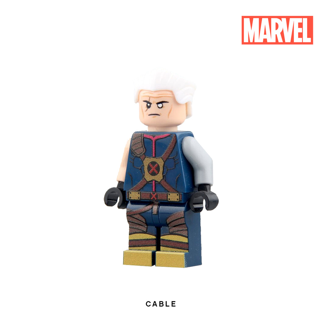 Cable Custom Minifigure Keychain