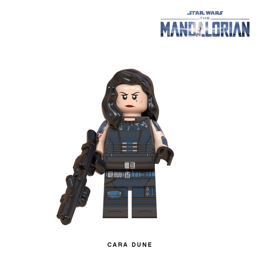 Cara Dune Custom Minifigure Keychain Brick This Now