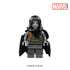 Corvus Glaive (Infinity War) Custom Minifigure Keychain – Brick