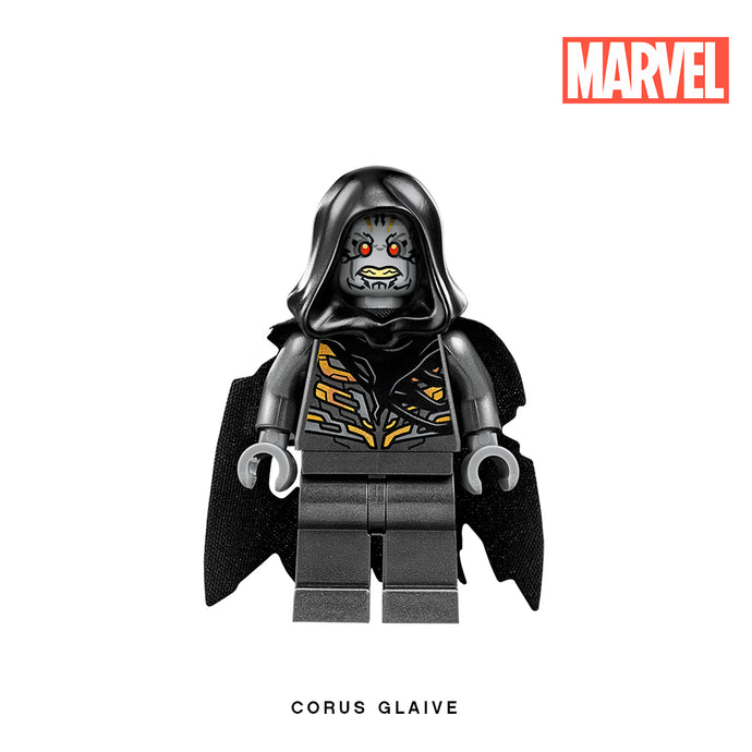 Corvus Glaive (Infinity War) Custom Minifigure Keychain