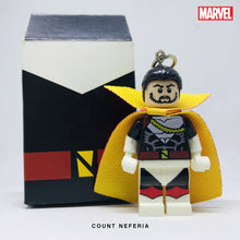 Load image into Gallery viewer, Count Neferia Custom Minifigure Keychain