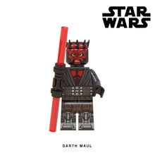 Load image into Gallery viewer, Darth Maul Custom Minifigure Keychain