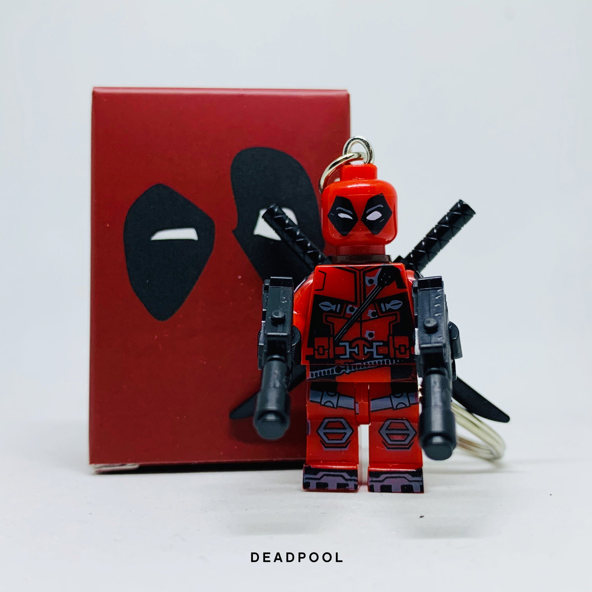 Deadpool lego sale keychain