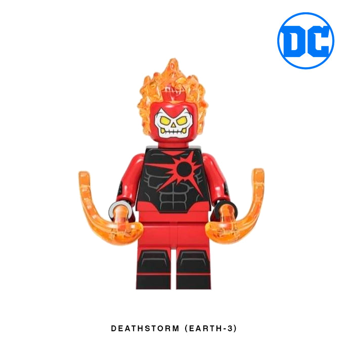 Deathstorm (Earth-3) Custom Minifigure Keychain