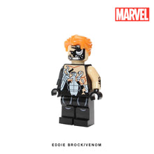 Load image into Gallery viewer, Eddie Brock/Venom Custom Minifigure Keychain