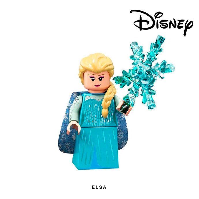 Elsa Custom Minifigure Keychain