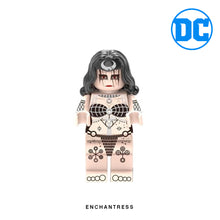 Load image into Gallery viewer, Enchantress (Suicide Squad) Custom Minifigure Keychain