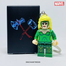 Load image into Gallery viewer, Enchantress Custom Minifigure Keychain